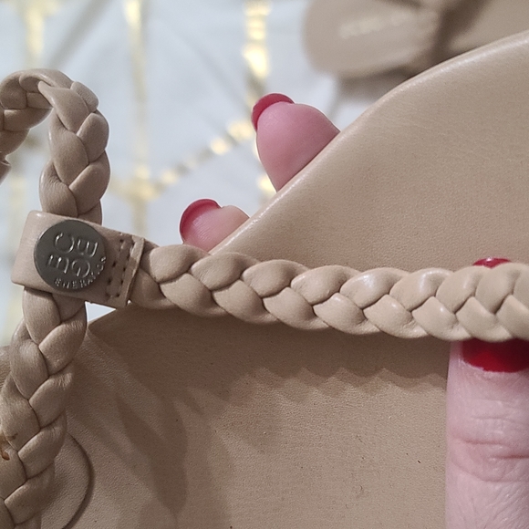 BCBG tan sandals, used once!! - Picture 2 of 4